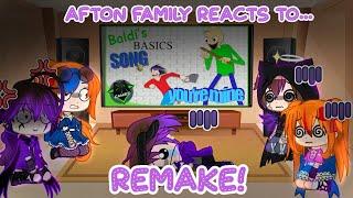 °•Afton Family reacts to Baldi’s basic you’re mine reaction•°°•Remake•° °•STOP WATCHING THIS•°