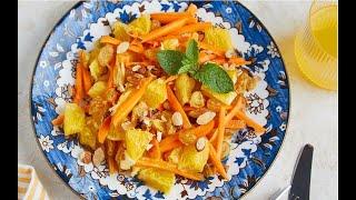 Moroccan Carrot Salad  سلطة الجزر المغربية - CookingWithAlia -Episode 933