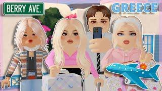 FAMILY VACATION TO GREECE **RICH FAMILY**  Berry Avenue Roleplay  ep.3