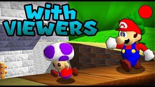 Mario 64 TAG with VIEWERS