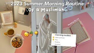 SUMMER MORNING ROUTINE🪴 5am morning productive prayers simple and realistic.