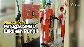 VIRAL Pungli oleh Petugas SPBU Minta 5000 Rupiah Tiap Beli Bensin