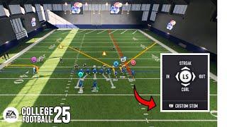 How To Master The Brand NEW Custom Route Stem Feature in College Football 25