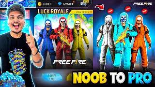 Free Fire Criminal Royale All Criminals In One Spin Best Noob To Pro -Garena Free Fire