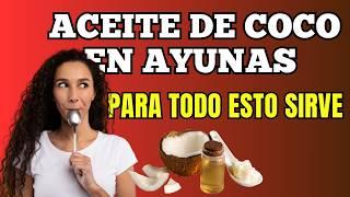 12 BENEFICIOS Increibles del ACEITE de COCO en AYUNAS PROPIEDADES MEDICINALES del Aceite DE Coco