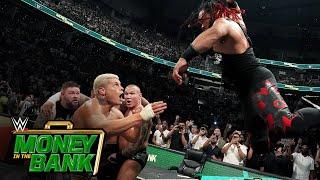 Cody Rhodes Kevin Owens & Randy Orton vs. The Bloodline Money in the Bank 2024 highlights