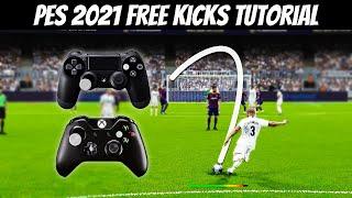 PES 2021 - Free Kicks Tutorial How to Score a Free Kick like an Expert?  HD