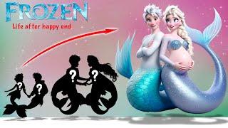 Frozen Elsa Mermaid  Life After Happy Ending  Cartoon Wow