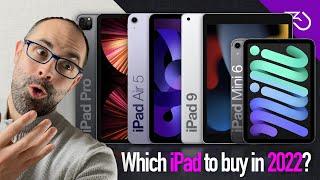 iPad buyers guide 2022 Air 5 Mini 6 9th gen Pro? Which Apple iPad to buy?
