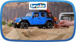 Jeep Wrangler Rubicon Unlimited + Kajak -- 02529 -- BRUDER Spielwaren