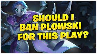 SHOULD I BAN PLOWSKI FOR THIS PLAY? S11 SMITE CHARYBDIS