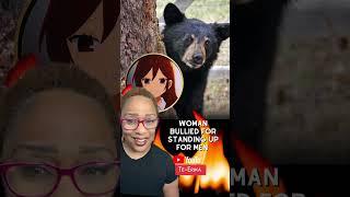 Woman BULLIED for standing up for MEN during the Man or Bear debate - Peepz