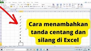 Cara membuat tanda centang di excel  Tips Mudah