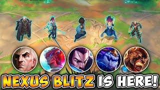 RIOT FINALLY RELEASED THE NEW GAME MODE NEXUS BLITZ HAS RETURNED