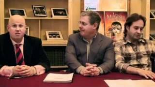 The Les Mis Contract - Matt Lucas Cameron Mackintosh & Alfie Boe