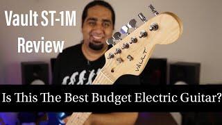 Best and Affordable Stratocaster Shape Guitar In India ??  Vault ST1M Review 