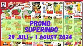 Promo Superindo Terbaru 29 Juli - 1 Agustus 2024  Promo Koran Superindo