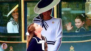 Charlotte Moves Fans to Tears with Her Sweet Gesture for Mum Catherine at Trooping the Colour