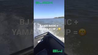 BJ 400 BASIC + YAMAHA 15HP =  #enjoy #summer #fishing