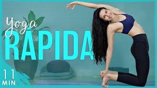 Yoga rápida para FLEXIBILIDADE e MOBILIDADE ALONGAMENTO do corpo todo em minutos