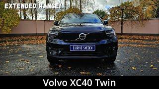 2024 Volvo XC40 Extented Recharge Twin 408hp  Walkaround  Acceleration  Fly by  Range test 4K