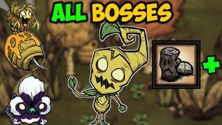 Defeating EVERY Boss as Wormwood Lunar Plant Boy