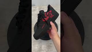 How to make Black Hellcat Air Force 1 #youtuebshorts #ytshorts #srt #diy #craft #sneakers #art