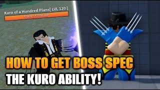 AUT How to get the Kuro Ability FAST  A Universal Time Roblox