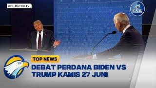 Debat Perdana Biden vs Trump Kamis 27 Juni