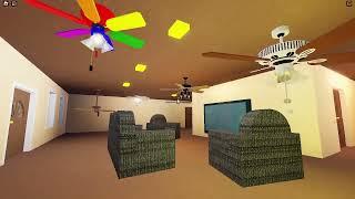 Lots Of Roblox Ceiling Fans In a House