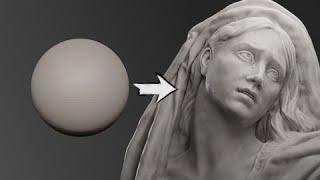 Sculpting Study - Mater Dolorosa