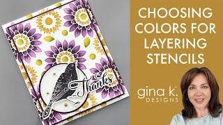 Choosing Colors for Layering Stencils