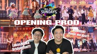 ALL OUT SUNDAYS  BRIDGERTON  OPENING PROD   MAY 28 2023  BARDAGULAN REACTION