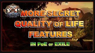 PoE Secret Quality of Life Features 3