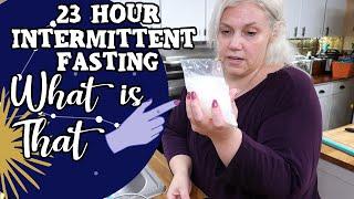 Intermittent Fasting for 23 Hours - Elimination Diet - Improving My Health