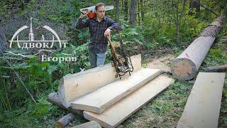 Two Chainsaw Secrets  Turning a Tree into Perfect Boards