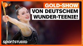 Darja Varfolomeev gewinnt Gold in der Rhythmischen Sportgymnastik  Olympia Paris 2024  sportstudio