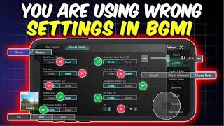 BGMI All New Basic & Advance SETTINGSCONTROLS  Perfect BGMI Settings Guide  BGMI  Pubg Mobile