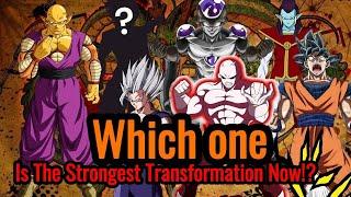 Did you know which one is the Strongest transformation in dragon ball?  Tribute to Akira Toriyama