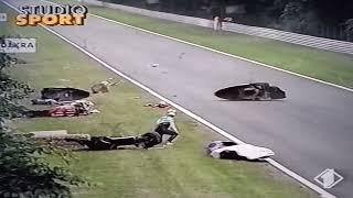 SIMON PRIOR Fatal crash 1994 Hockenheim ITALIA 1 STUDIO SPORT
