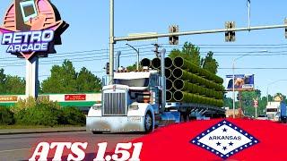 ATS Mods 1.51  Springdale Arkansas  American Truck Simulator