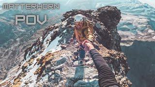 Climbing the Matterhorn RAW POV