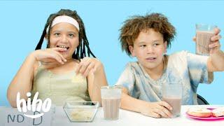 Kids Guess Whats Dairy vs. Dairy-Free  Kids Try  HiHo Kids