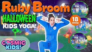 Ruby Broom    A Halloween Cosmic Kids Yoga Adventure  Kids Halloween Videos 