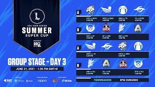 2021 Wild Rift SEA Icon Series - Summer Super Cup - Group Stage Day 3