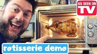 Emeril Power Airfryer 360 review How to tie a chicken and rotisserie chicken. 109