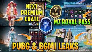 Next Premium Crate Custom Crate M7 Royal Pass Leaks  Pubg & Bgmi 1.18 Update Leaks