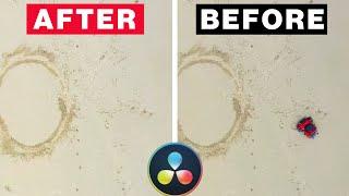 How to Remove a MOVING OBJECT in DaVinci Resolve