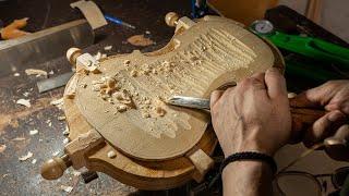 Process of Making a Violin. Amazing Korean Luthier