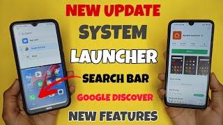 NEW System Launcher Update MIUI 12  Smooth & Faster  3 New Features 